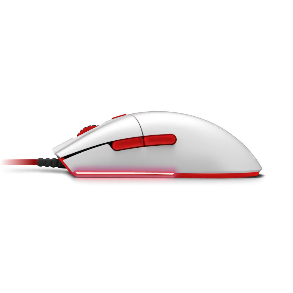 NZXT LIFT Lightweight Ambidextruose Mouse - White NZXT LIFT Lightweight Ambidextruose Mouse - White